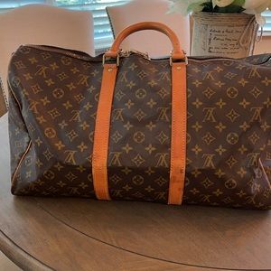 AUTHENTIC LOUIS VUITTON KEEPALL 50